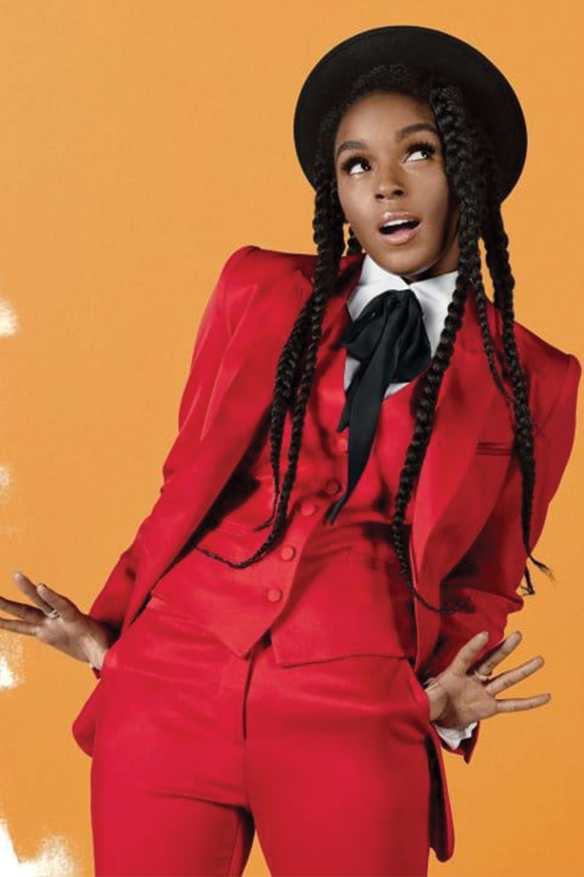 JANELLE MONAE WEARS STYLAND RED SUIT FOR FAST COMPANY - STYLAND